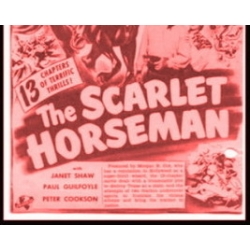 SCARLET HORSEMAN (THE ), 13 CHAPTER SERIAL, 1946